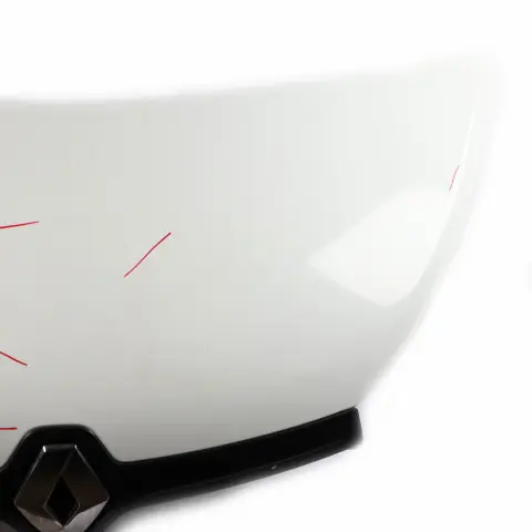 Mk3 Hood Bonnet Covering Panel Trim Ice White - 389 to Renault Trafic with Part number 651004197R Renault Trafic Mk3 Hood Bonnet Covering Panel Trim Ice White - 389 - SKU 651004197R-ICW - Part number 651004197R