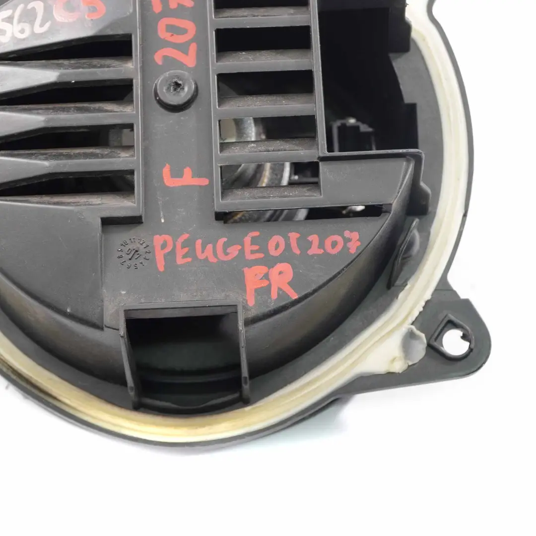 Peugeot 207 Puerta Delantera Altavoz Izquierdo Derecho Altavoz Sonido - SKU 6562C5 - Número de pieza 6562C5