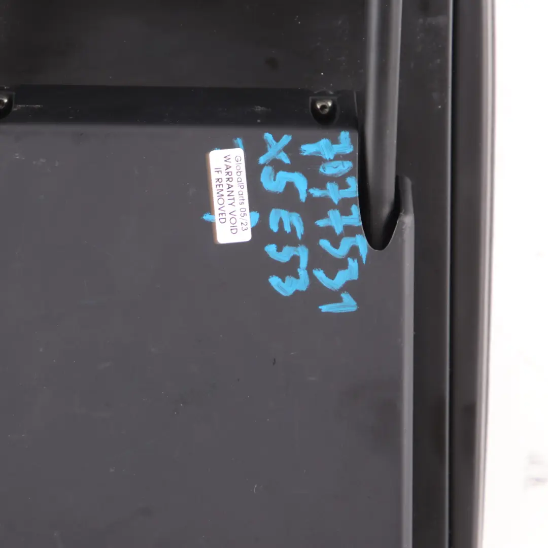 BMW X5 E53 Centre Arm Rest Leather Schwarz Black - SKU 67077531 - Part number 67077531