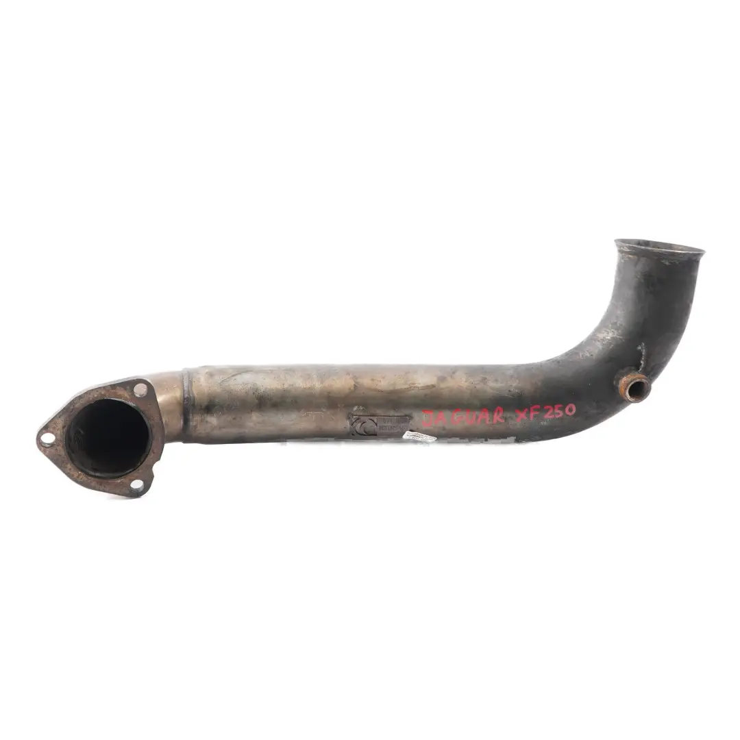 Jaguar XF X250 3.0 D Diesel Aftermarket Exhaust Pipe Scorpion to with Part number 671BM Jaguar XF X250 3.0 D Diesel Aftermarket Exhaust Pipe Scorpion - SKU 671BM - Part number 671BM