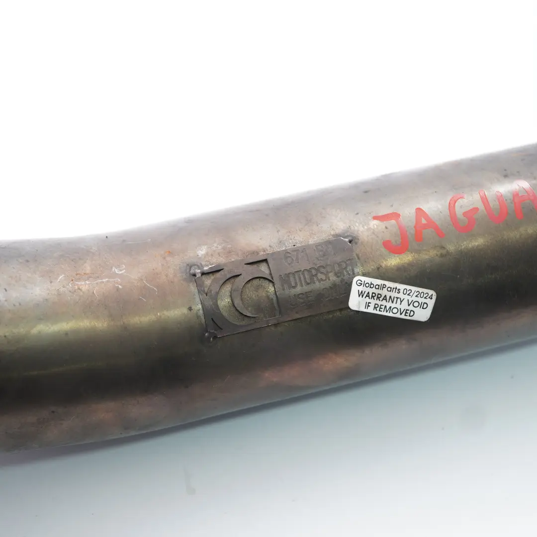 Jaguar XF X250 3.0 D Diesel Aftermarket Exhaust Pipe Scorpion to with Part number 671BM Jaguar XF X250 3.0 D Diesel Aftermarket Exhaust Pipe Scorpion - SKU 671BM - Part number 671BM