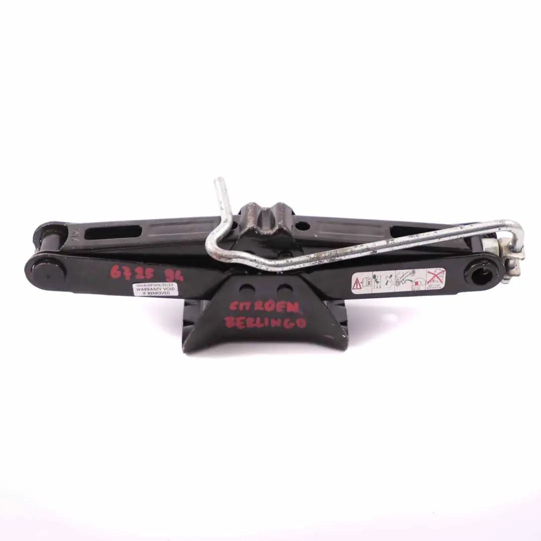 Lifting Jack Peugeot 207 307 Citroen C3 C4 Tool Emergency Wheel Lift 9649243380  - SKU 672594 - Part number 672594
