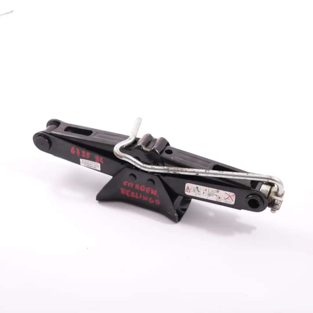Lifting Jack Peugeot 207 307 Citroen C3 C4 Tool Emergency Wheel Lift 9649243380  - SKU 672594 - Part number 672594