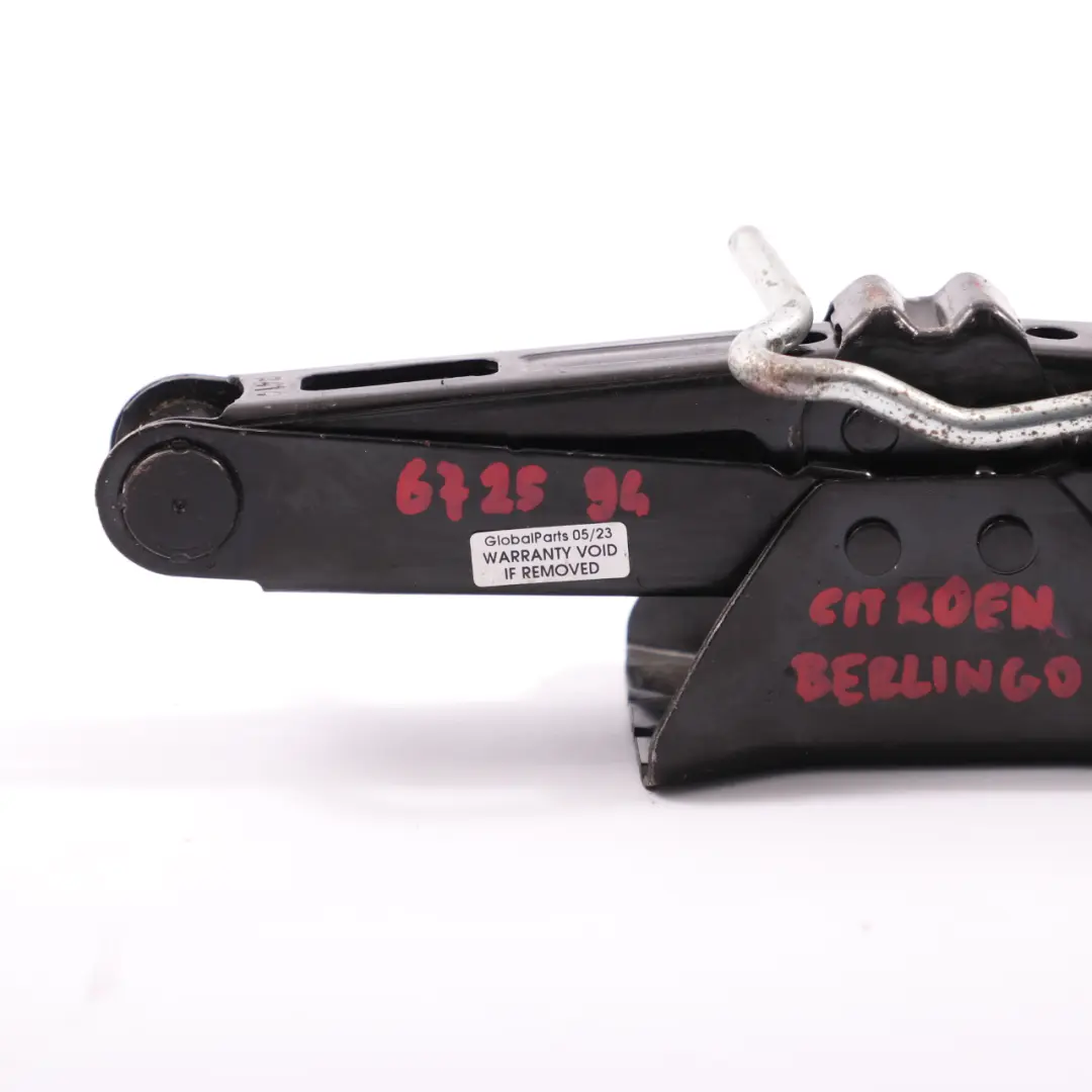 Hebebock Peugeot 207 307 Citroen C3 C4 Werkzeug Notradheber 9649243380 für  mit Teilenummer 672594  Hebebock Peugeot 207 307 Citroen C3 C4 Werkzeug Notradheber 9649243380 - SKU 672594 - Teilenummer 672594