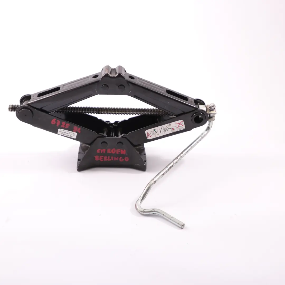 Lifting Jack Peugeot 207 307 Citroen C3 C4 Tool Emergency Wheel Lift 9649243380  - SKU 672594 - Part number 672594
