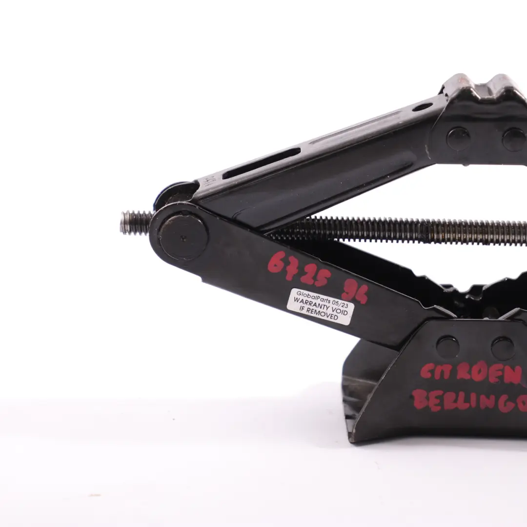 Lifting Jack Peugeot 207 307 Citroen C3 C4 Tool Emergency Wheel Lift 9649243380  - SKU 672594 - Part number 672594