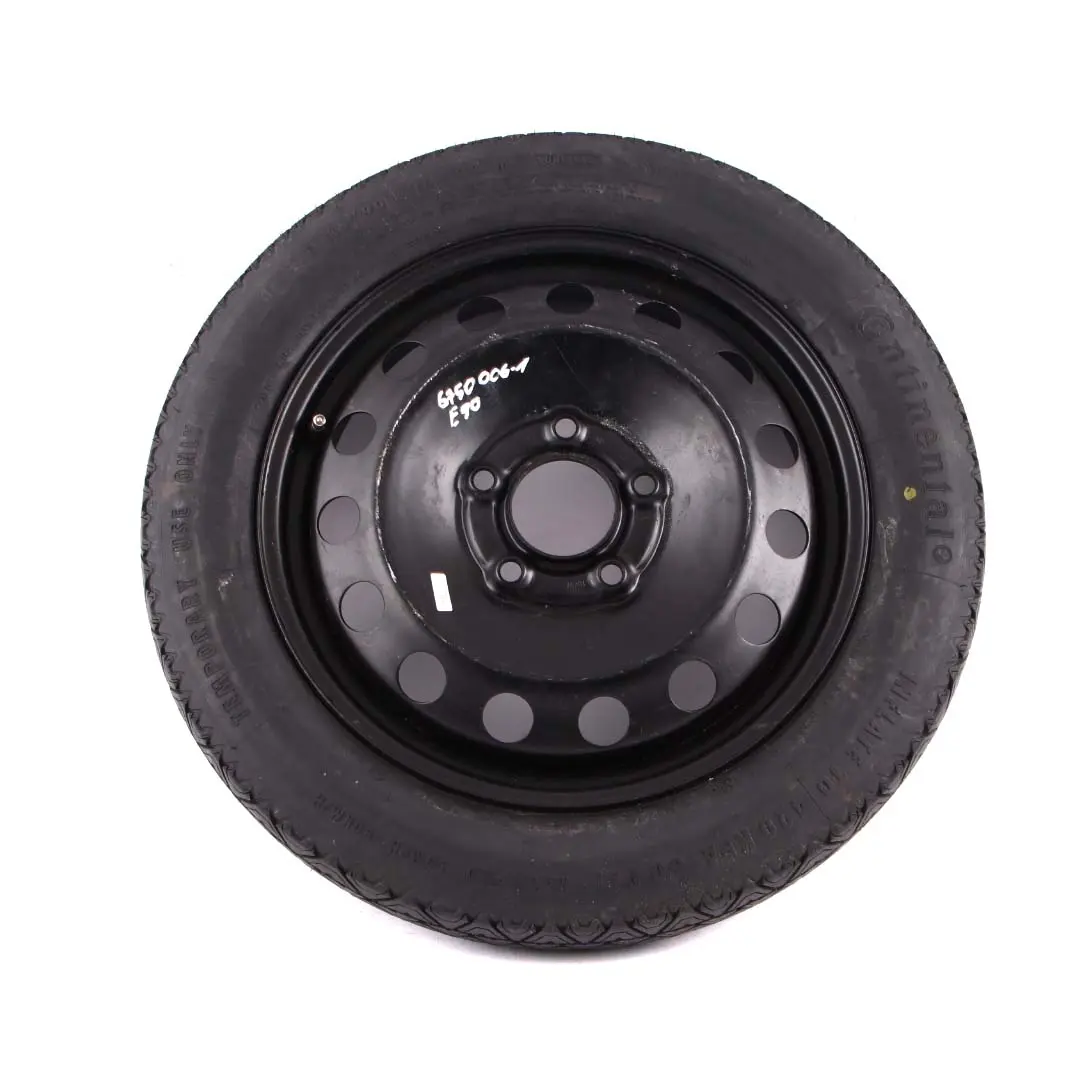 Ruota di scorta BMW E46 Compact Steel Black 115/90 R16 16" 3J ET:32 6750006