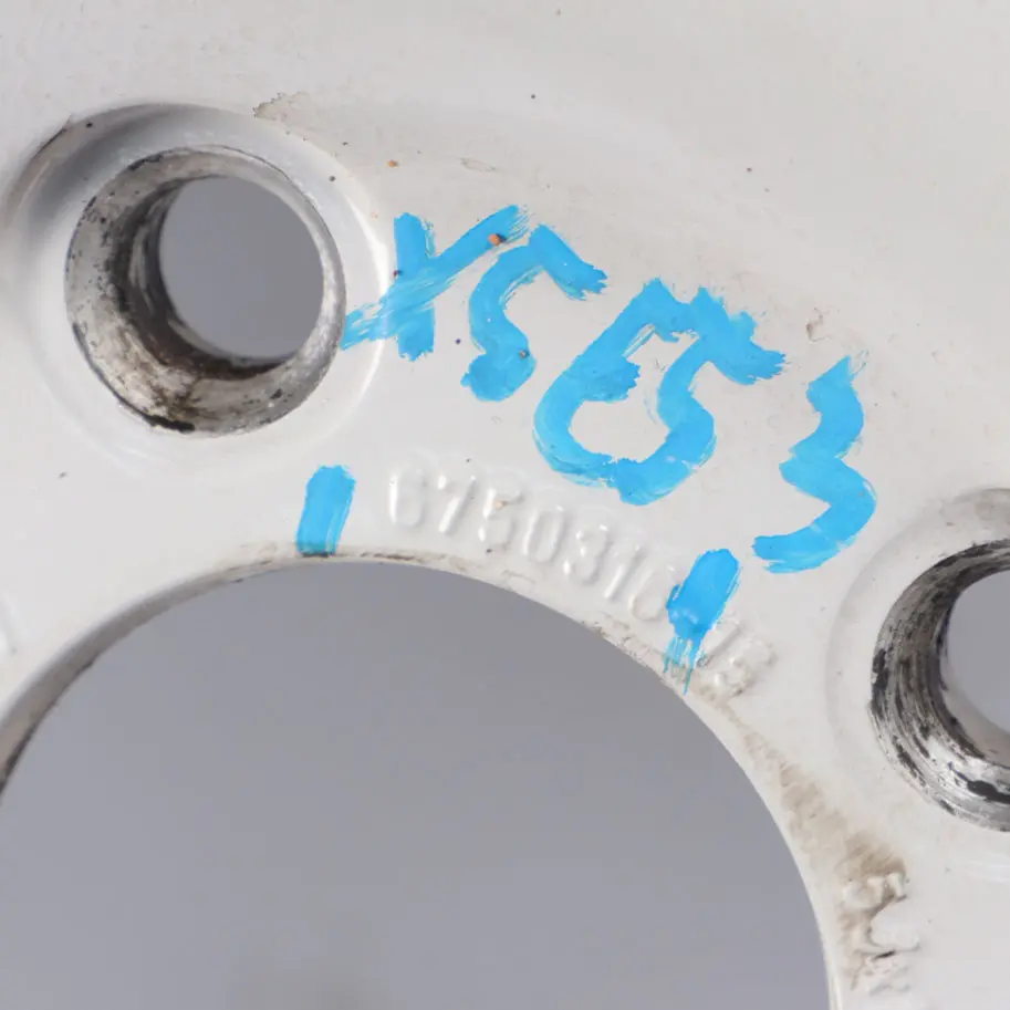 Emergency White Spare Wheel Light Alloy 5J 18'' ET:40 Ronal to BMW E53 with Part number 6750316 BMW E53 Emergency White Spare Wheel Light Alloy 5J 18'' ET:40 Ronal - SKU 6750316 - Part number 6750316