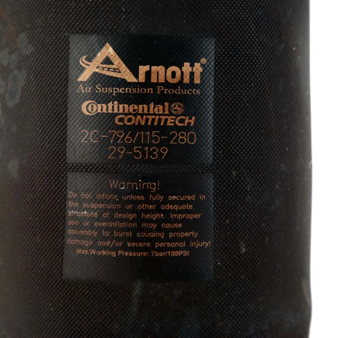 Pneumatic Spring Air Suspension Shock Rear Left N/S to BMW X5 Series E53 1 with Part number 6750355 BMW X5 Series E53 1 Pneumatic Spring Air Suspension Shock Rear Left N/S - SKU 6750355-1 - Part number 6750355