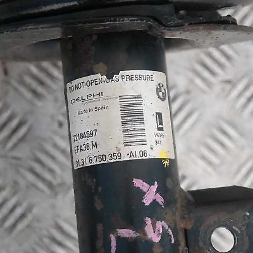 BMW E53 X5 3.0d M57 Amortyzator zwrotnica lewa - SKU 6750359 - Numer Części 6750359