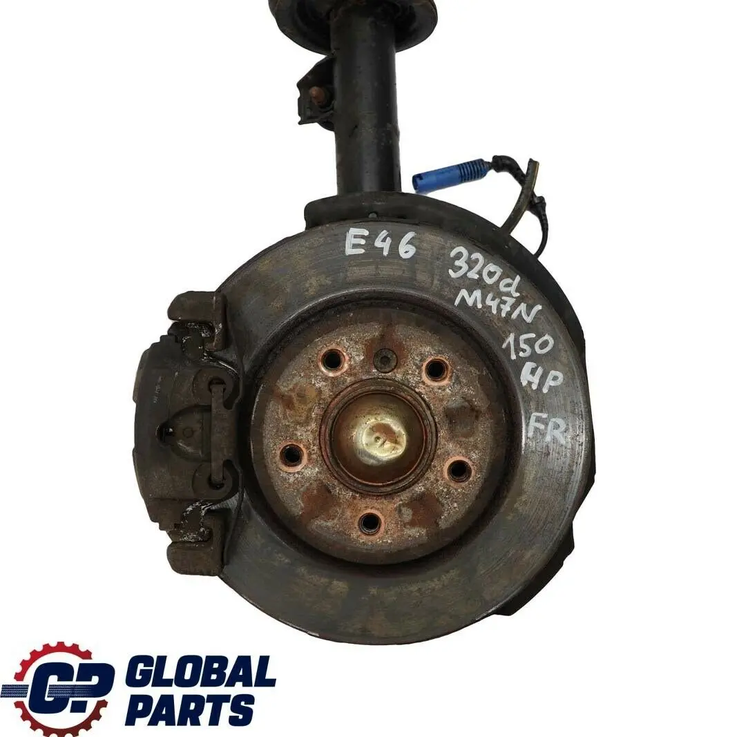 BMW 3 E46 Touring 320d M47N Front Right O/S Suspension Leg Brake Disc Wheel Hub - SKU 6750790 - Part number 6750790