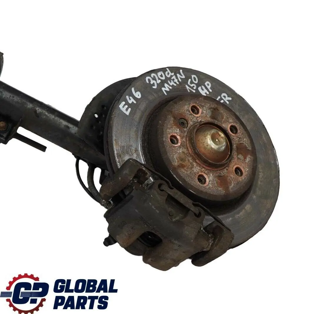 BMW 3 E46 Touring 320d M47N Front Right O/S Suspension Leg Brake Disc Wheel Hub - SKU 6750790 - Part number 6750790