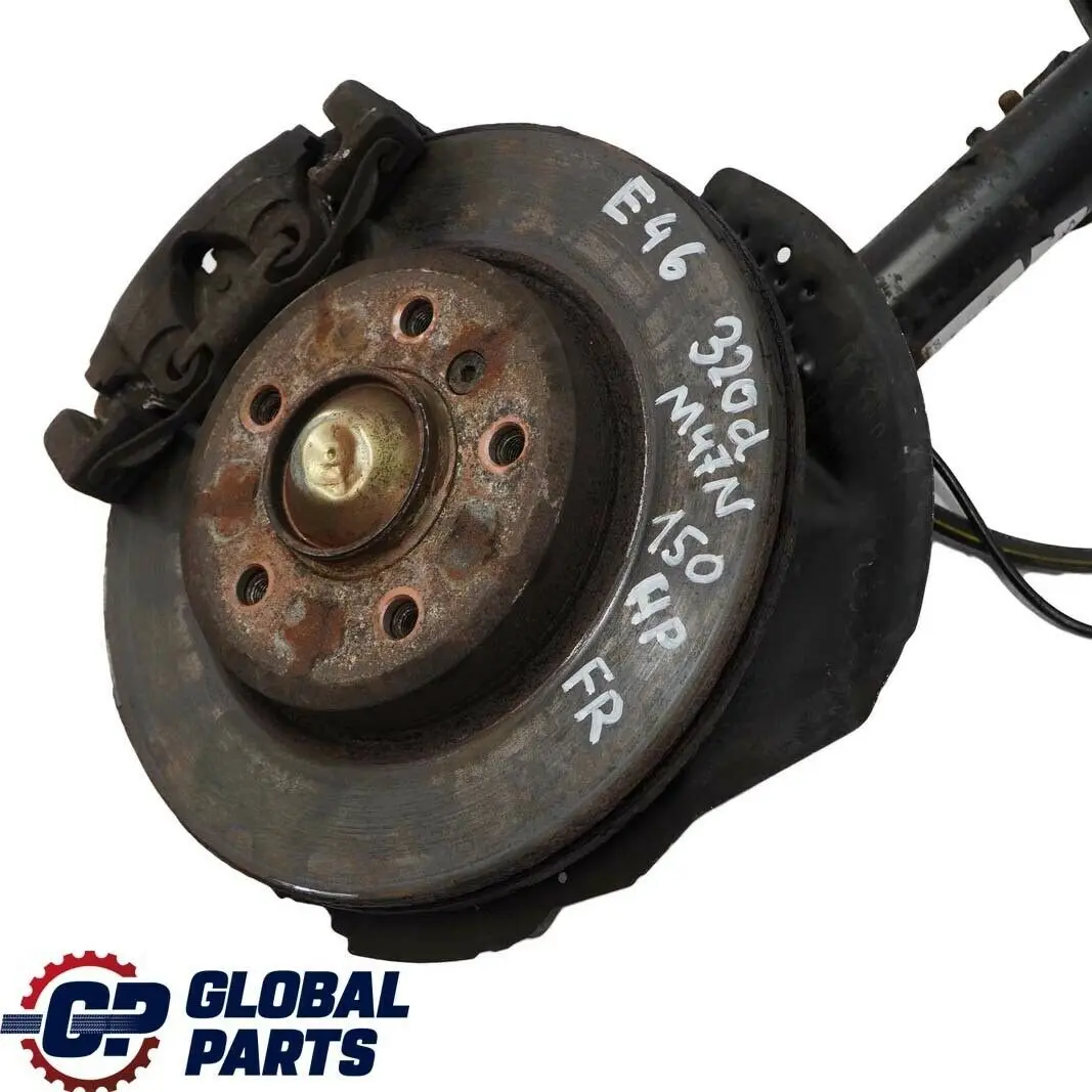 BMW 3 E46 Touring 320d M47N Front Right O/S Suspension Leg Brake Disc Wheel Hub - SKU 6750790 - Part number 6750790