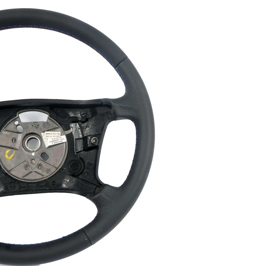 Volant avec NEUF Noir Cuir pour BMW X5 E53 à propos du numéro de pièce 6751178 BMW X5 E53 Volant avec NEUF Noir Cuir - SKU 6751178-1 - Numéro de pièce 6751178