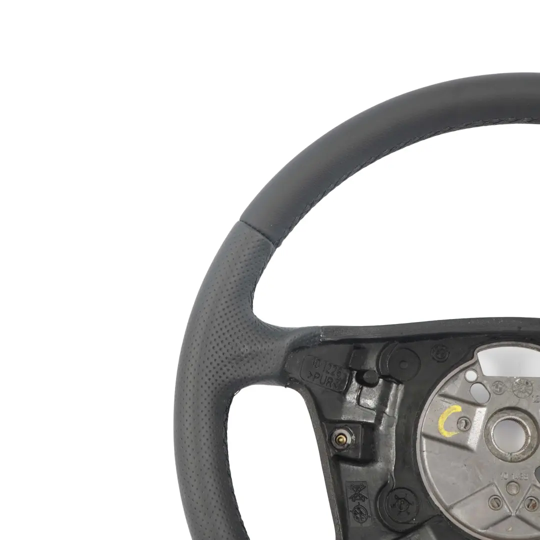 BMW X5 er E53 NEU Leder Lenkrad Lederlenkrad 4 Speichen Schwarz - SKU 6751178-1 - Teilenummer 6751178