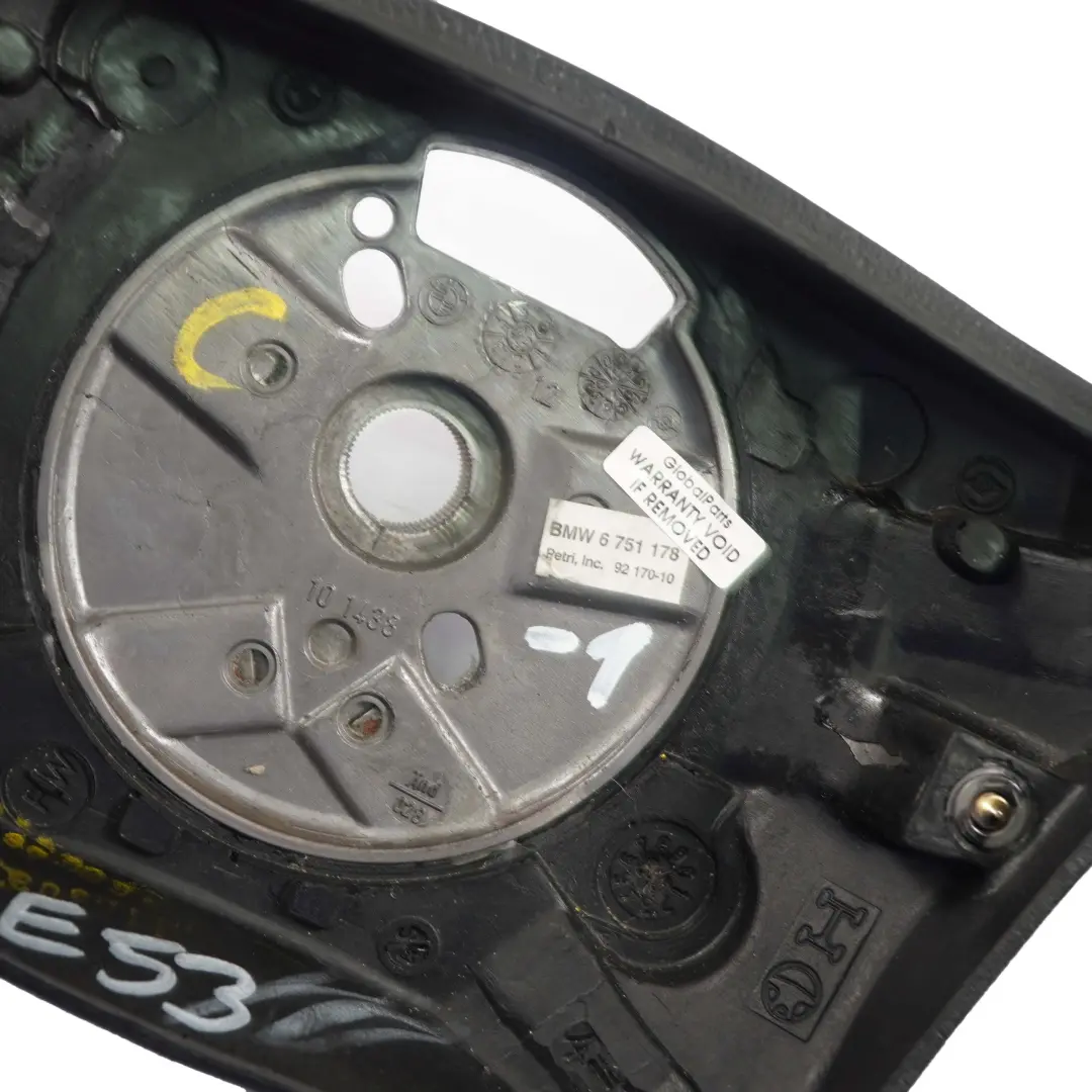 BMW X5 er E53 NEU Leder Lenkrad Lederlenkrad 4 Speichen Schwarz - SKU 6751178-1 - Teilenummer 6751178
