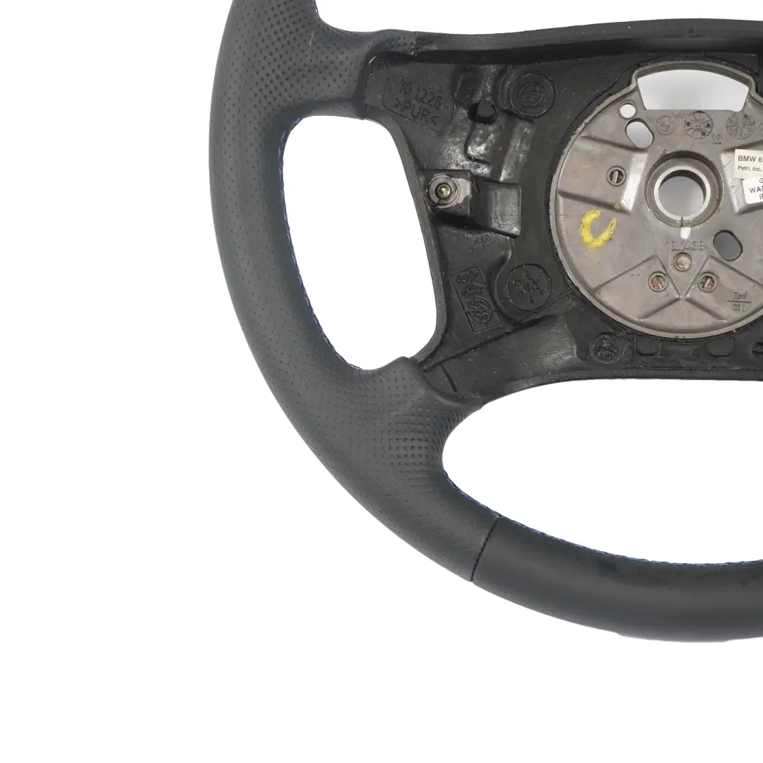 NEU Leder Lenkrad Lederlenkrad 4 Speichen M-tri farbigen für BMW X5 E53 mit Teilenummer 6751178 BMW X5 E53 NEU Leder Lenkrad Lederlenkrad 4 Speichen M-tri farbigen - SKU 6751178 - Teilenummer 6751178