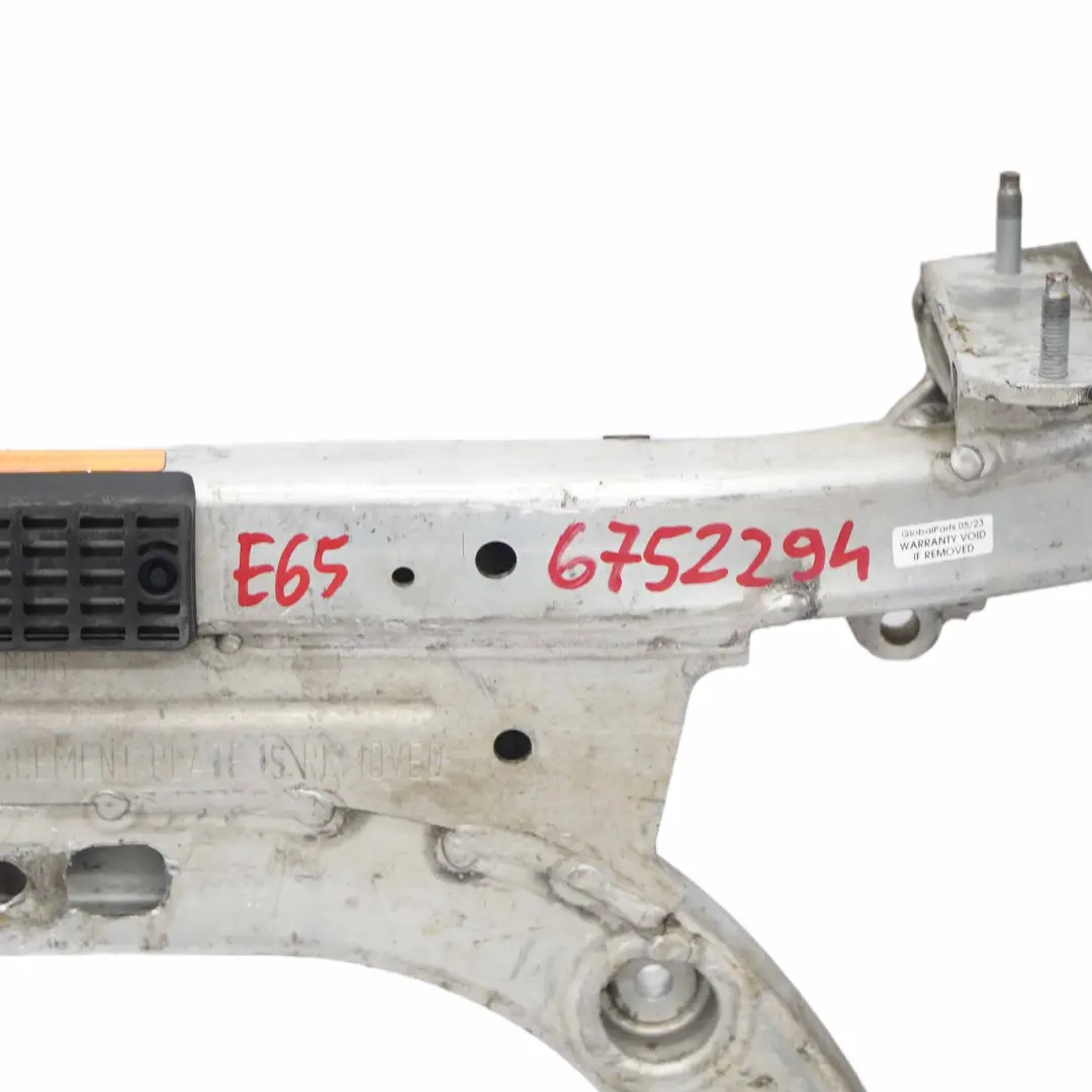 BMW 7 Series E65 E66 Front Axle Suspension Beam Subframe Support - SKU 6752294 - Part number 6752294