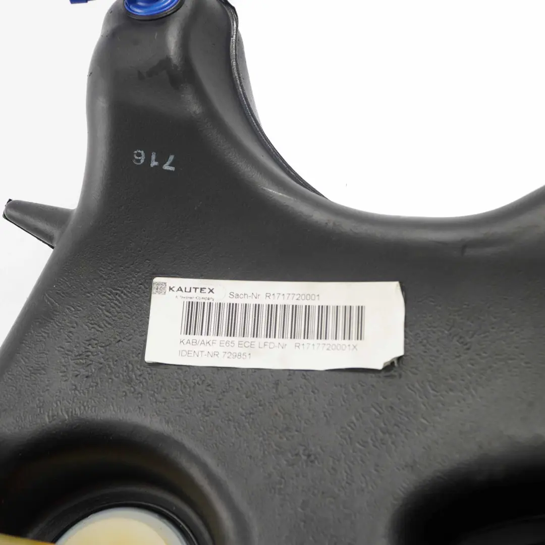 BMW E65 Zbiornik Wyrównawczy Baku Paliwa Benzyna - SKU 6752451 - Numer Części 16117204232