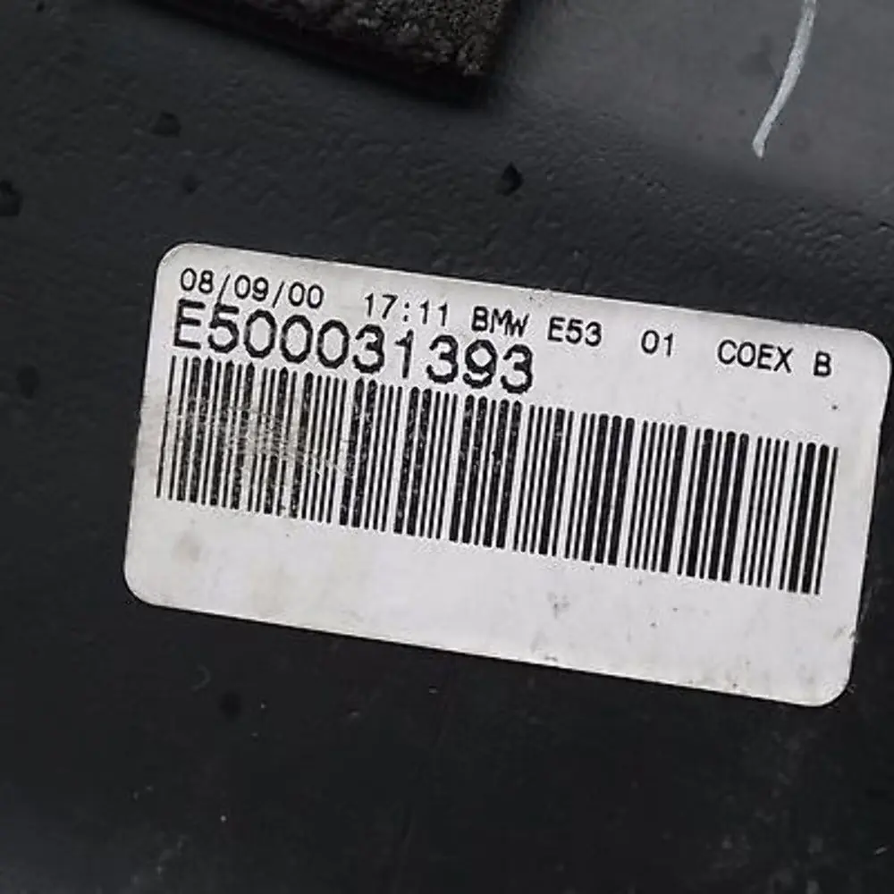 BMW X5 Series E53 Complete Plastic Fuel Tank Petrol - SKU 6752552 - Part number 16116752552