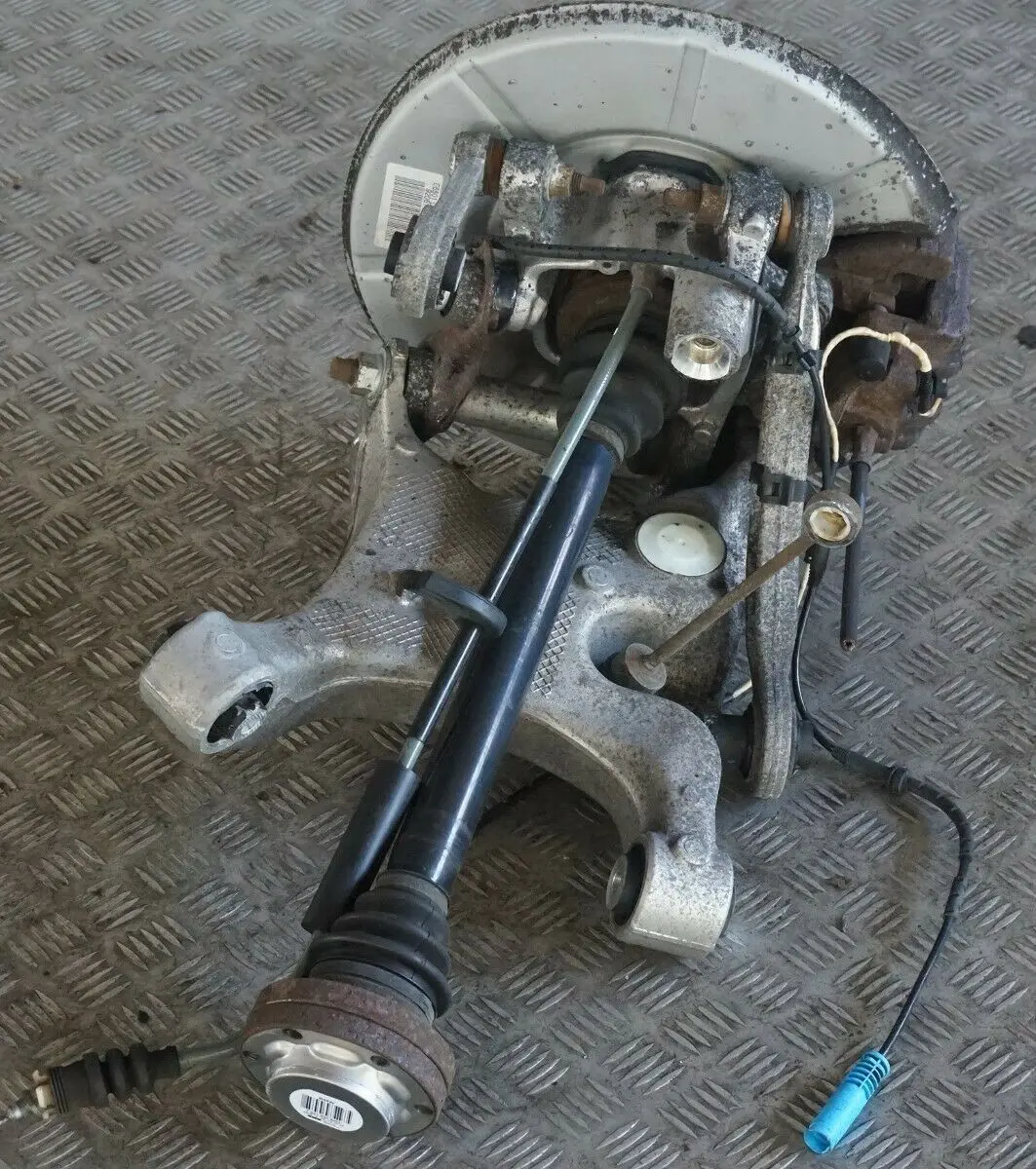BMW 7 E66 730Ld M57N2 231HP Molla Sospensioni Posteriore Destra Schwenklage - SKU 6753108 - Numero di parte 6753108