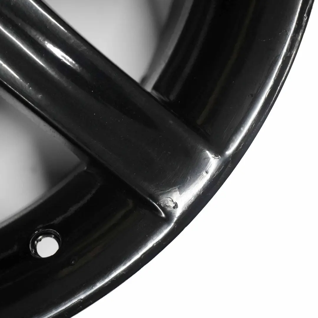 Vorne Felge Alufelge 19" Schwarz Rad Sternspeiche 95 ET:24 9J für BMW E65 mit Teilenummer 6753241 BMW E65 Vorne Felge Alufelge 19" Schwarz Rad Sternspeiche 95 ET:24 9J - SKU 6753241-1 - Teilenummer 6753241
