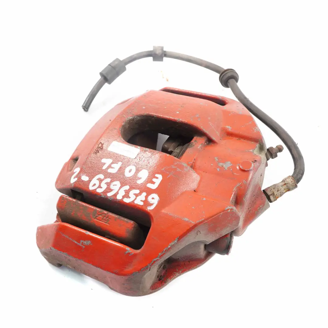 Boîtier Étrier de Frein Avant Gauche 60/30/324 pour BMW E60 E63 E65 à propos du numéro de pièce 6753659 BMW E60 E63 E65 Boîtier Étrier de Frein Avant Gauche 60/30/324 - SKU 6753659-2 - Numéro de pièce 6753659