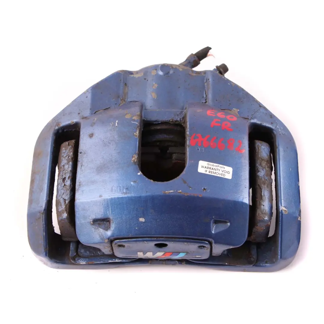 Front Rear Left Right N/O/S Blue Brake Caliper Housing Set to BMW 5 6 E60 E63 with Part number 6753659 BMW 5 6 E60 E63 Front Rear Left Right N/O/S Blue Brake Caliper Housing Set - SKU 6753659-3 - Part number 6753659