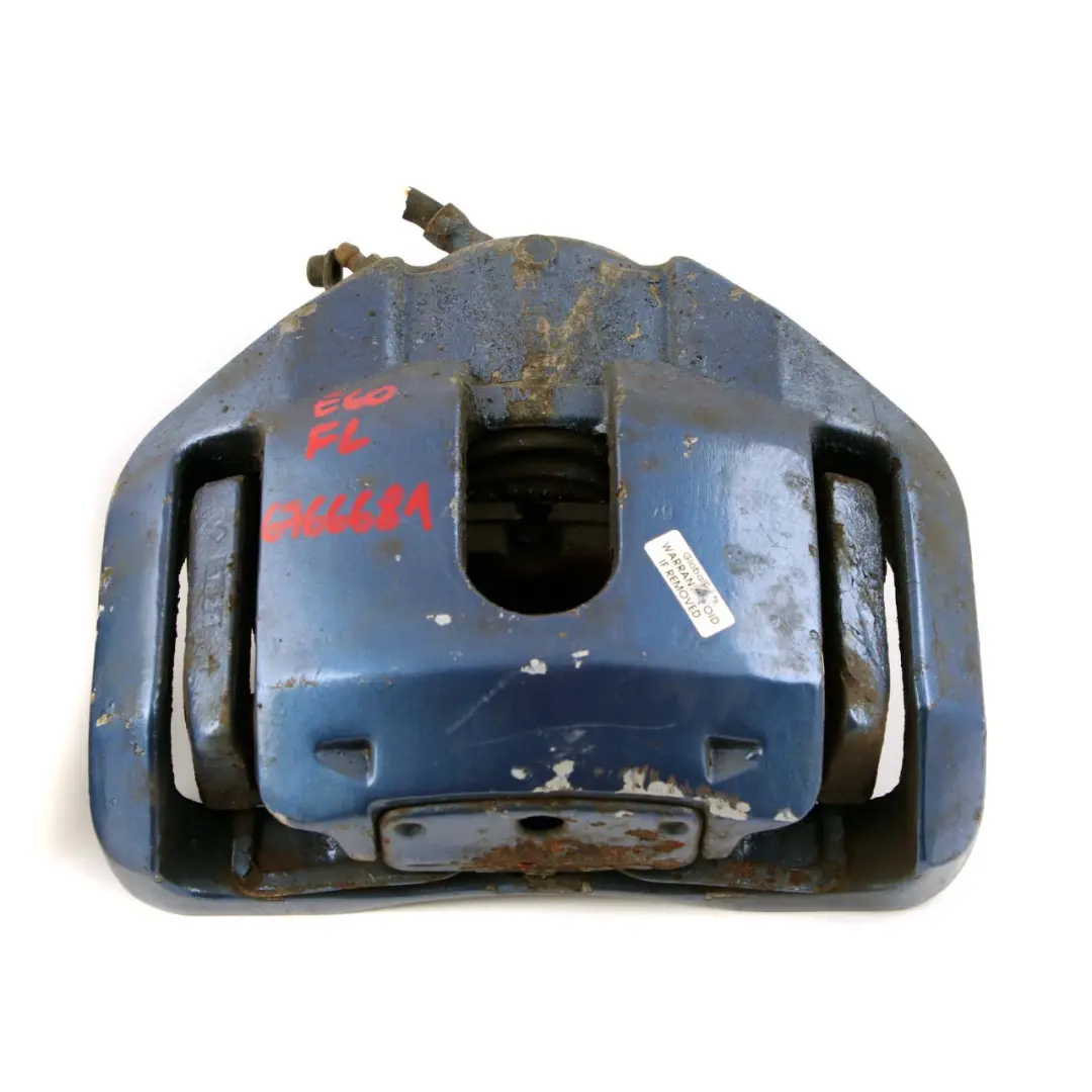 Front Rear Left Right N/O/S Blue Brake Caliper Housing Set to BMW 5 6 E60 E63 with Part number 6753659 BMW 5 6 E60 E63 Front Rear Left Right N/O/S Blue Brake Caliper Housing Set - SKU 6753659-3 - Part number 6753659