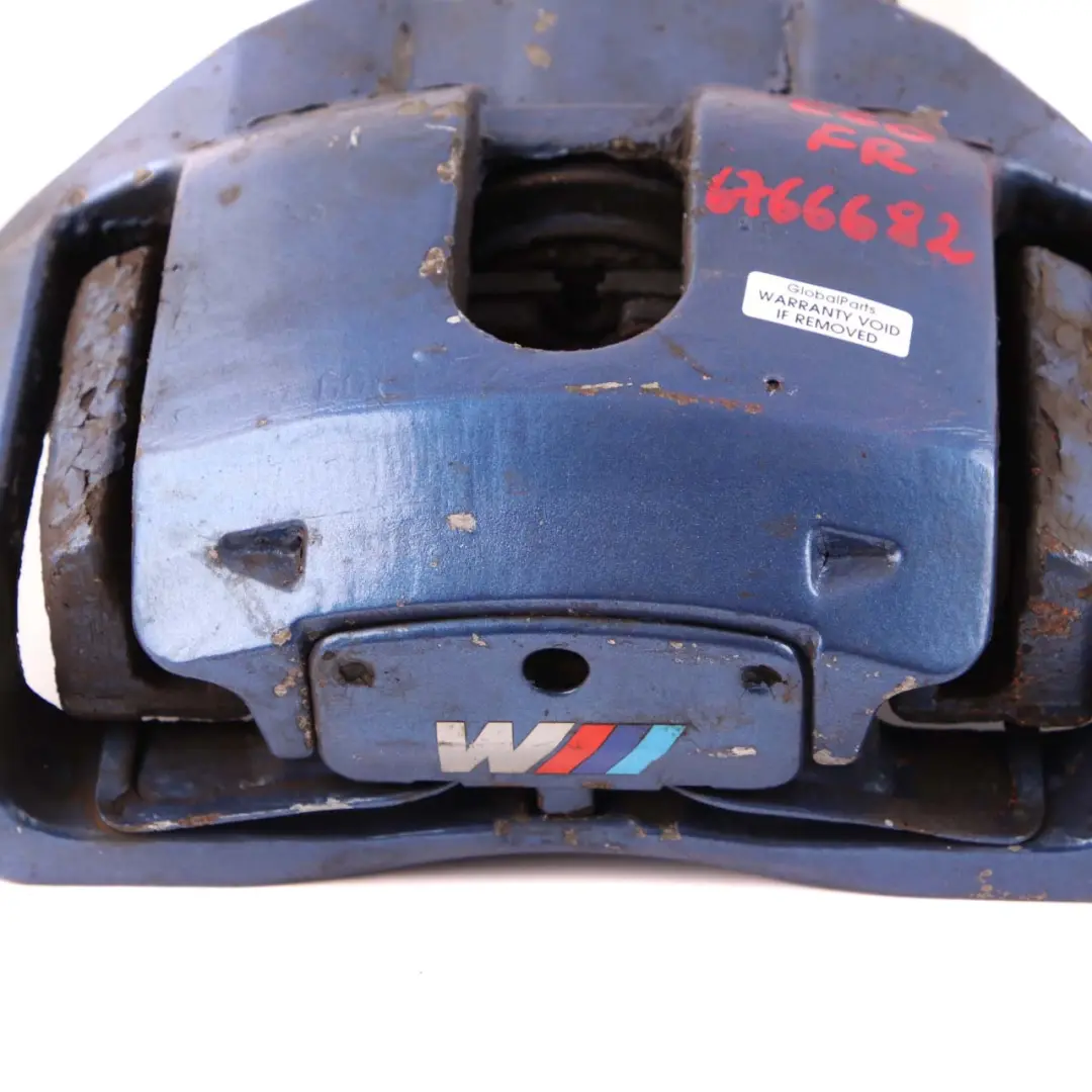 Front Rear Left Right N/O/S Blue Brake Caliper Housing Set to BMW 5 6 E60 E63 with Part number 6753659 BMW 5 6 E60 E63 Front Rear Left Right N/O/S Blue Brake Caliper Housing Set - SKU 6753659-3 - Part number 6753659