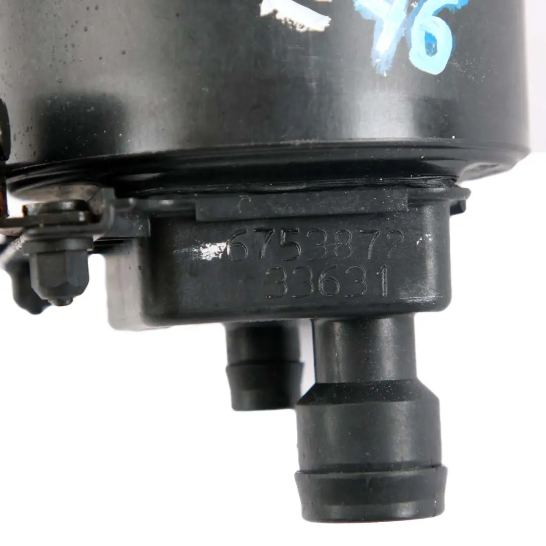 Activated Charcoal Filter Carbon Container Petrol to BMW E46 with Part number 6753872 BMW E46 Activated Charcoal Filter Carbon Container Petrol - SKU 6753872 - Part number 6753872