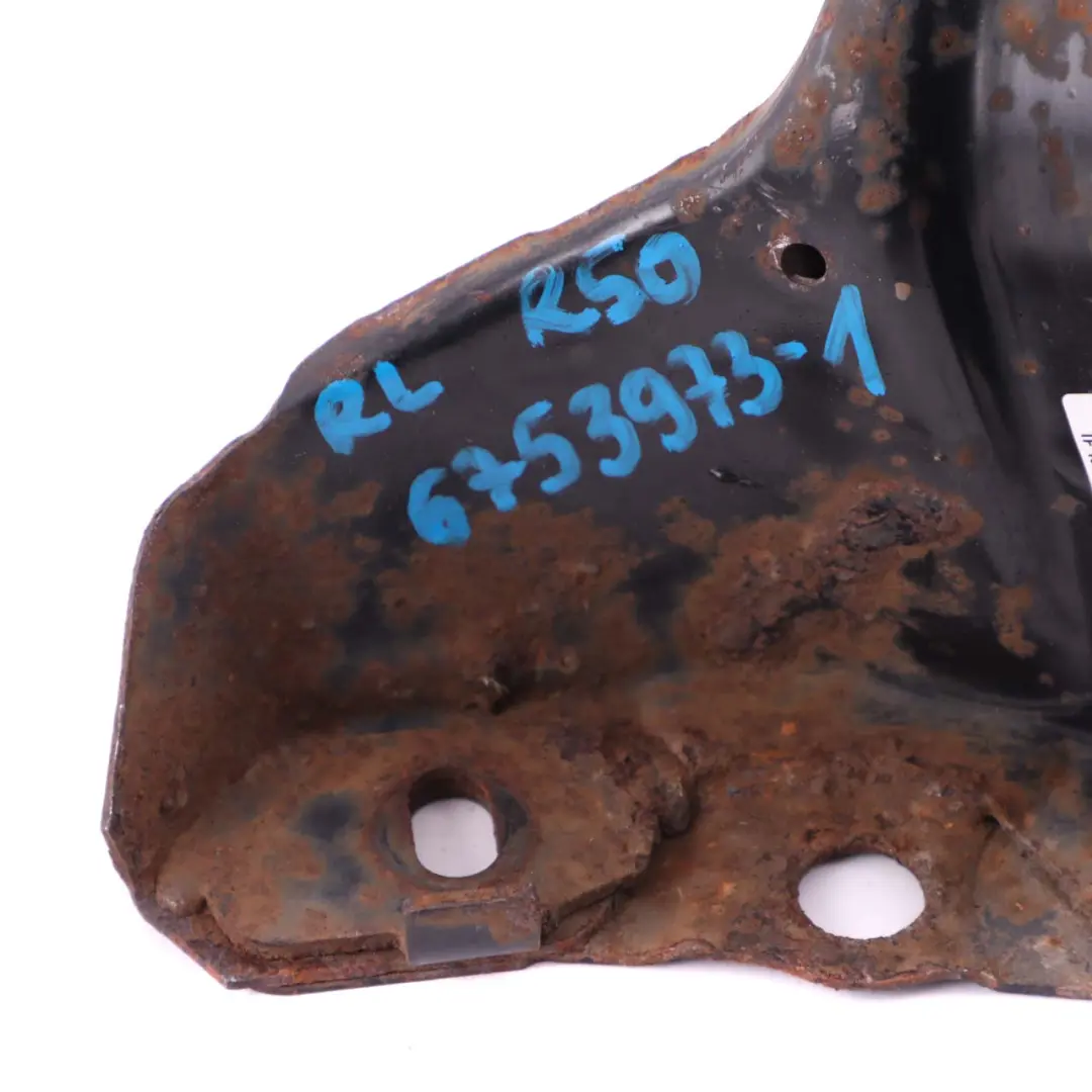 Staffa Brailing Arm Posteriore Sinistro per Mini Cooper One R50 R53 W10 W11 con numero di parte 6753973 Mini Cooper One R50 R53 W10 W11 Staffa Brailing Arm Posteriore Sinistro - SKU 6753973-1 - Numero di parte 6753973