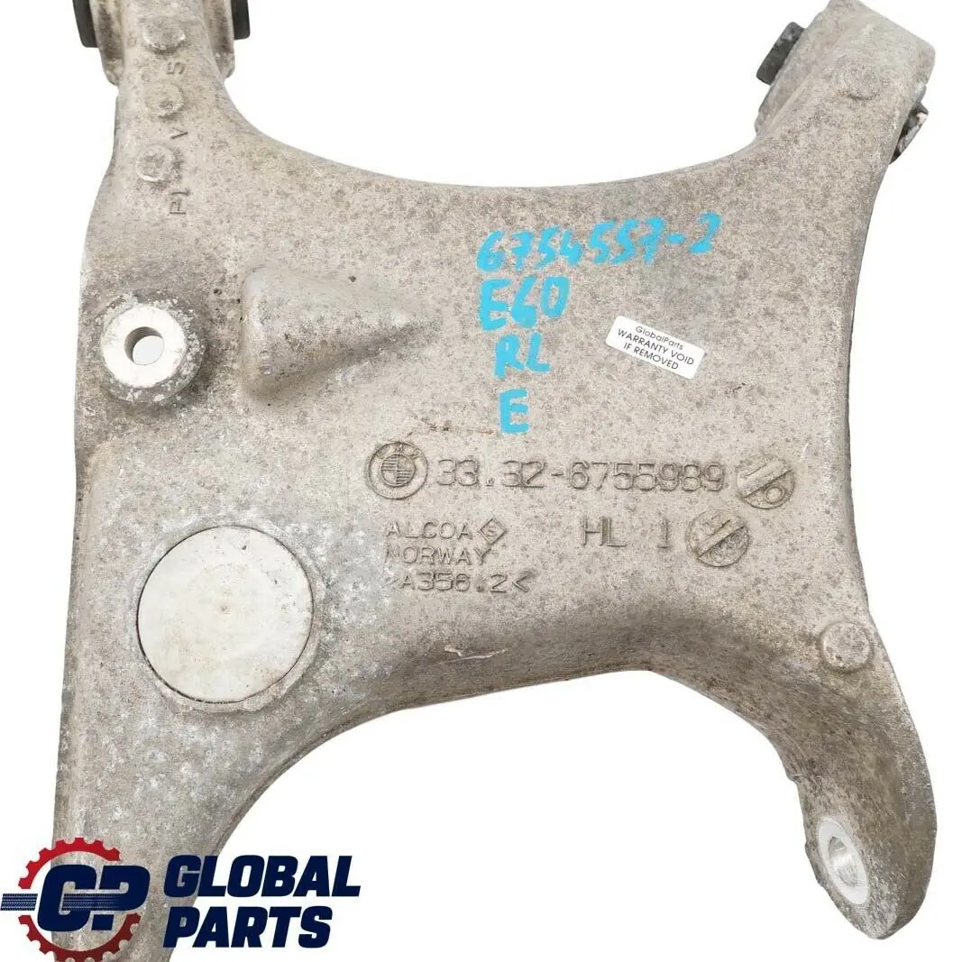 Quer Lenker BMW E60 E63 E64 Hinter Achse Aufhängung Querlenker Links  - SKU 6754557-2 - Teilenummer 6754557