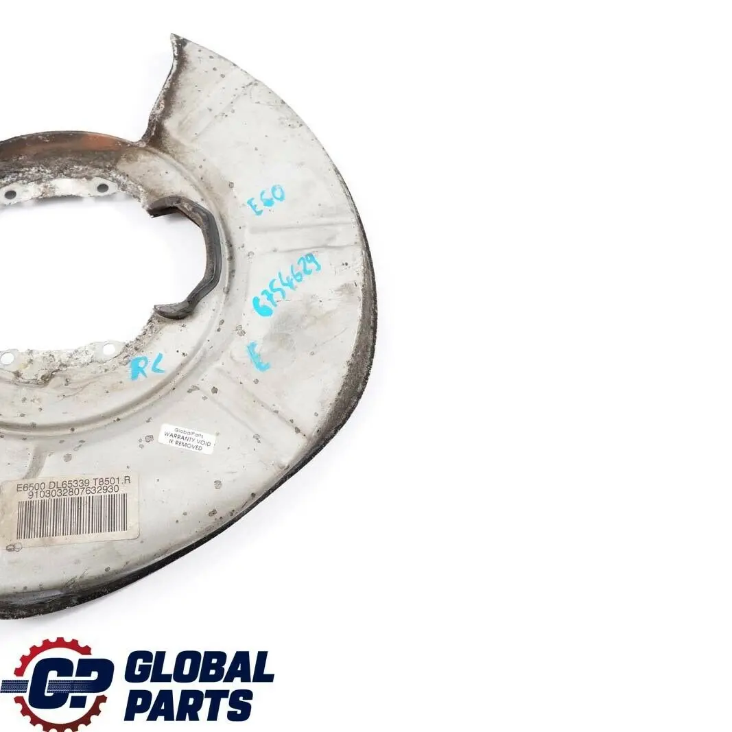 Garde-Boue Arriere Gauche Freins pour BMW 5 6 7 E60 M5 E63 E64 M6 E65 E66 à propos du numéro de pièce 6754629 BMW 5 6 7 E60 M5 E63 E64 M6 E65 E66 Garde-Boue Arriere Gauche Freins - SKU 6754629 - Numéro de pièce 6754629