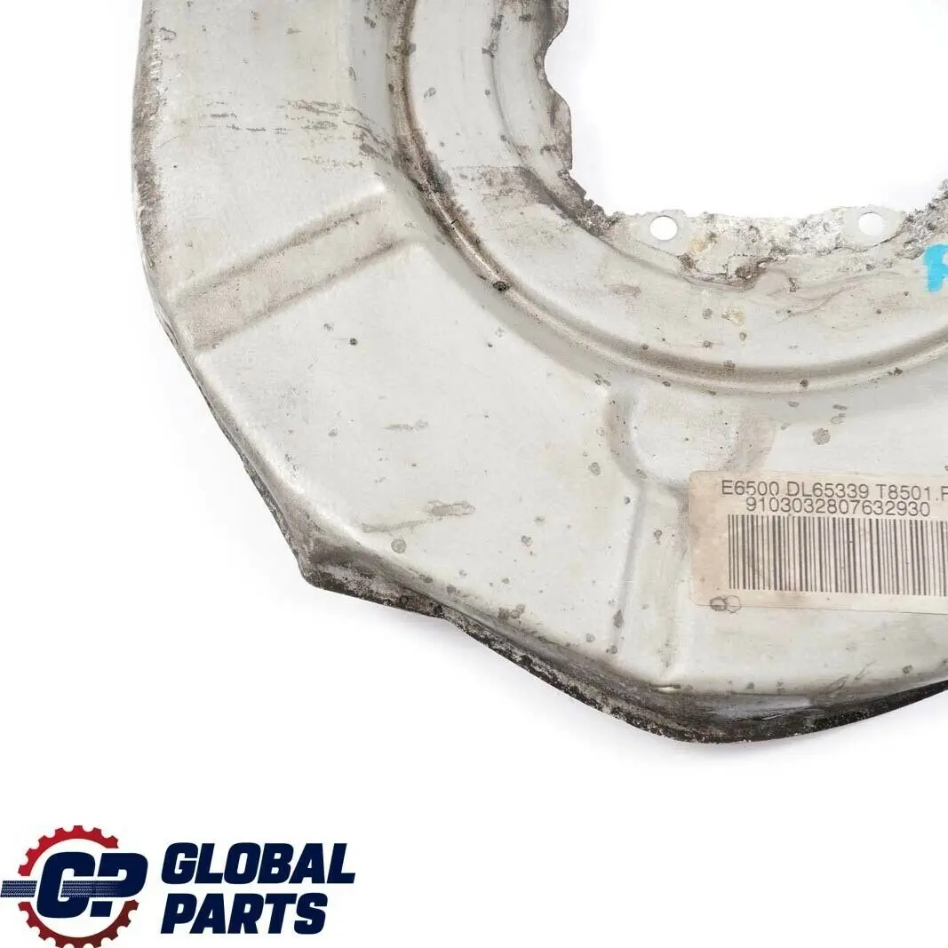 BMW E60 M5 E63 M6 E65 Osłona Tarczy Lewy Tył - SKU 6754629 - Numer Części 6754629