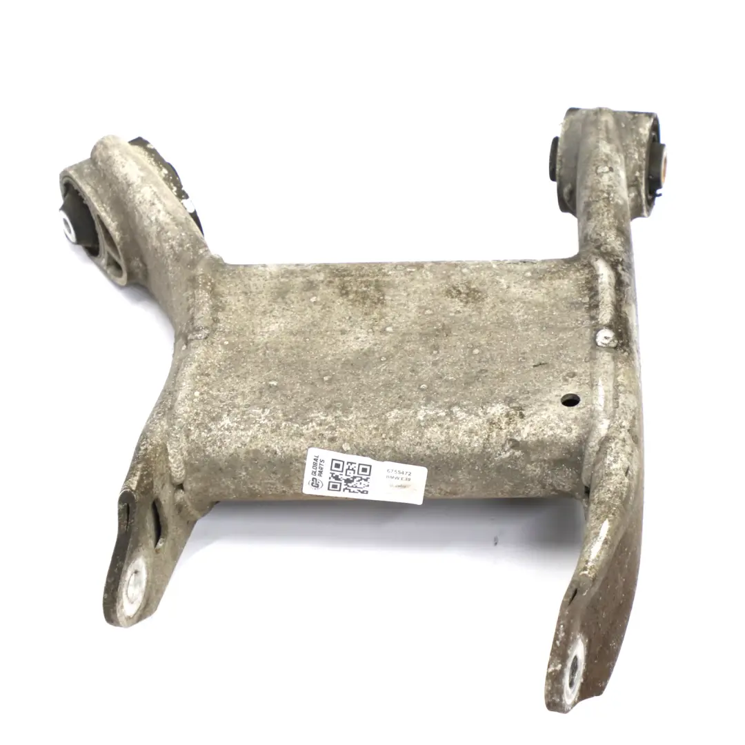 Soporte de rueda trasera derecha parte del eje de soporte para BMW E39 con número de pieza 6755472 BMW E39 Soporte de rueda trasera derecha parte del eje de soporte - SKU 6755472 - Número de pieza 6755472