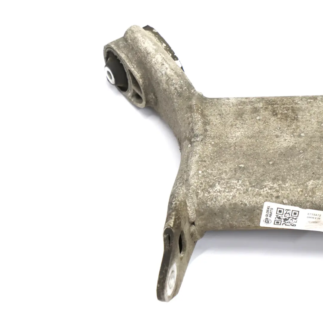 Soporte de rueda trasera derecha parte del eje de soporte para BMW E39 con número de pieza 6755472 BMW E39 Soporte de rueda trasera derecha parte del eje de soporte - SKU 6755472 - Número de pieza 6755472