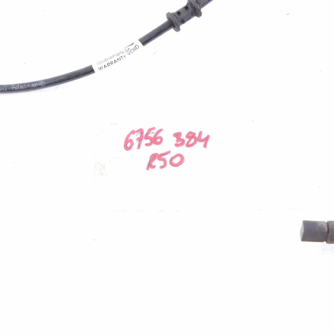 Sensor Mini R50 R52 R53 Pulse ABS Front Left Right N/O/S to Wheel Speed with Part number 6756384 Wheel Speed Sensor Mini R50 R52 R53 Pulse ABS Front Left Right N/O/S - SKU 6756384 - Part number 6756384