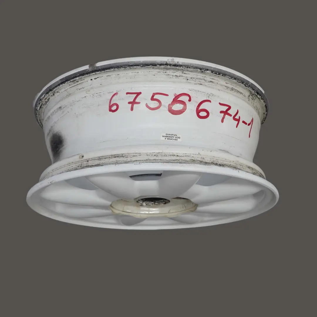 Weiss Alufelge Alu Felge 15" ET:45 5,5J für Mini Cooper One R50 R52 R53 mit Teilenummer 6756674 Mini Cooper One R50 R52 R53 Weiss Alufelge Alu Felge 15" ET:45 5,5J - SKU 6756674-1 - Teilenummer 6756674