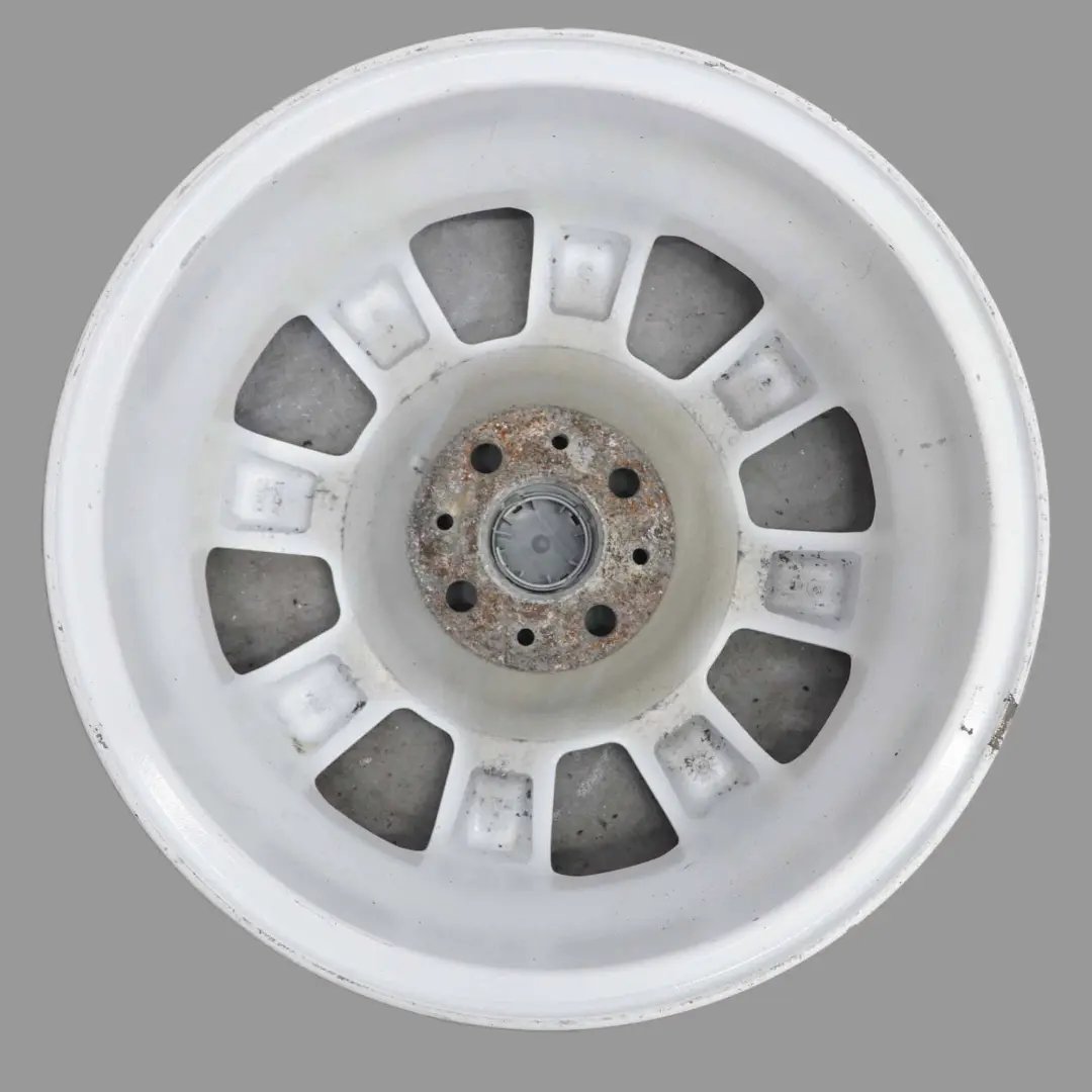 White Wheel Alloy Rim 15" ET:45 5,5J 8-Spoke 82 to Mini Cooper One R50 R52 R53 with Part number 6756674 Mini Cooper One R50 R52 R53 White Wheel Alloy Rim 15" ET:45 5,5J 8-Spoke 82 - SKU 6756674-3 - Part number 6756674