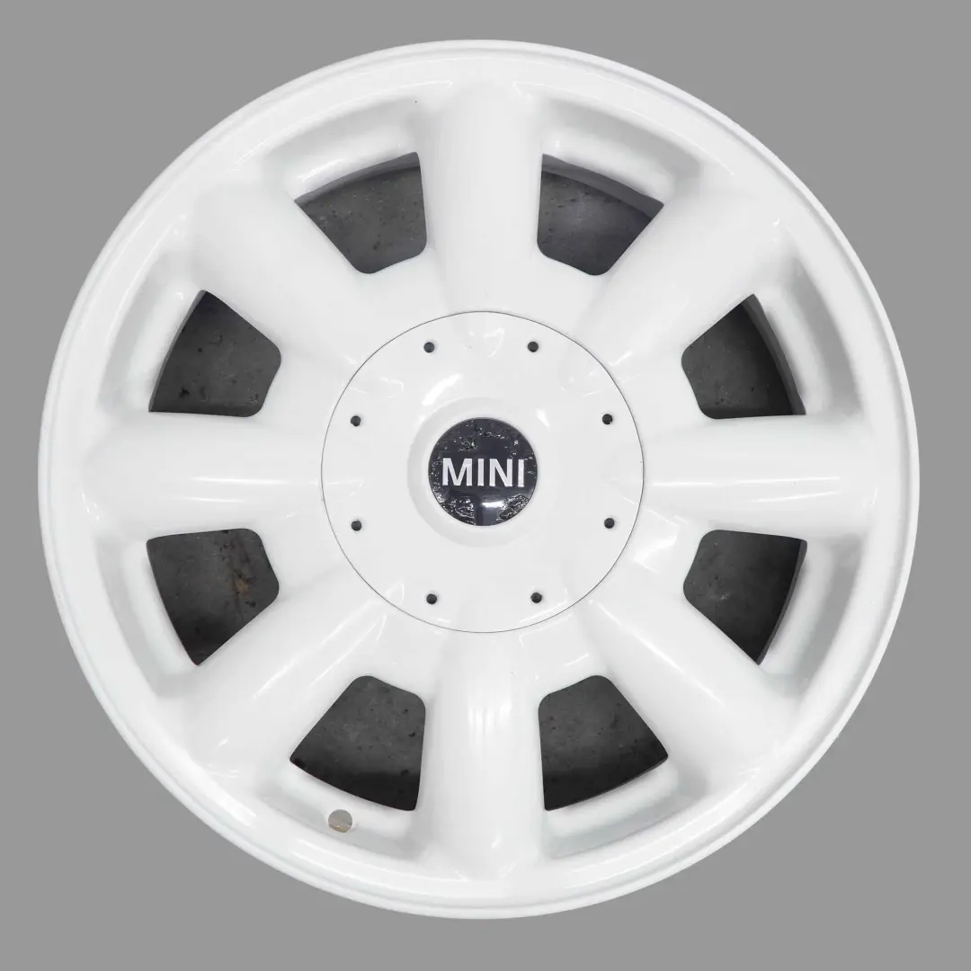 Mini Cooper One R50 R52 R53 White Wheel Alloy Rim 15" ET:45 5,5J 8-Spoke 82 - SKU 6756674-3 - Part number 6756674