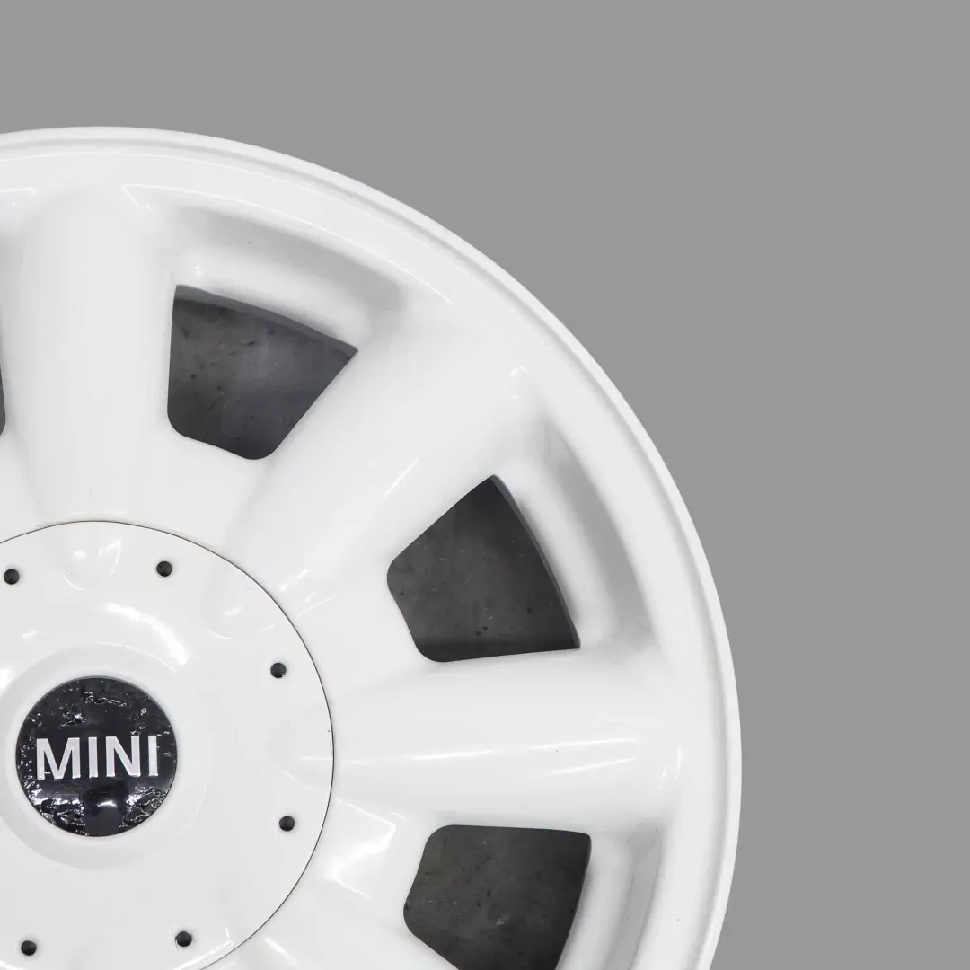 Mini Cooper One R50 R52 R53 White Wheel Alloy Rim 15" ET:45 5,5J 8-Spoke 82 - SKU 6756674-3 - Part number 6756674