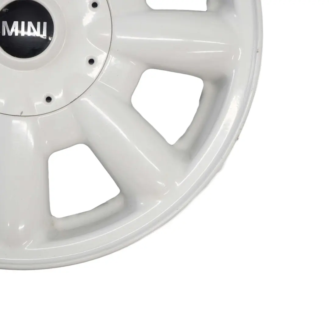 White Wheel Alloy Rim 15" ET:45 5,5J 8-Spoke 82 to Mini Cooper One R50 R52 R53 with Part number 6756674 Mini Cooper One R50 R52 R53 White Wheel Alloy Rim 15" ET:45 5,5J 8-Spoke 82 - SKU 6756674-4 - Part number 6756674