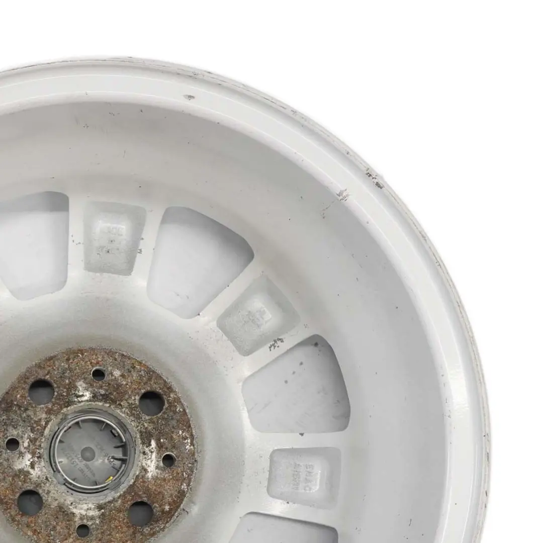 White Wheel Alloy Rim 15" ET:45 5,5J 8-Spoke 82 to Mini Cooper One R50 R52 R53 with Part number 6756674 Mini Cooper One R50 R52 R53 White Wheel Alloy Rim 15" ET:45 5,5J 8-Spoke 82 - SKU 6756674-4 - Part number 6756674