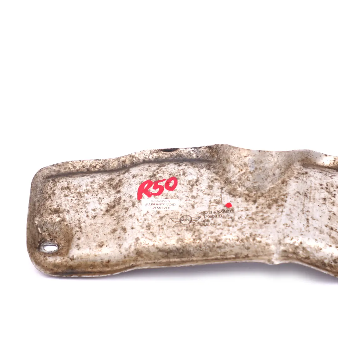 Heat Resistant Plate Mini Cooper R50 R52 R53 Steering Box to with Part number 6756861 Heat Resistant Plate Mini Cooper R50 R52 R53 Steering Box - SKU 6756861 - Part number 6756861