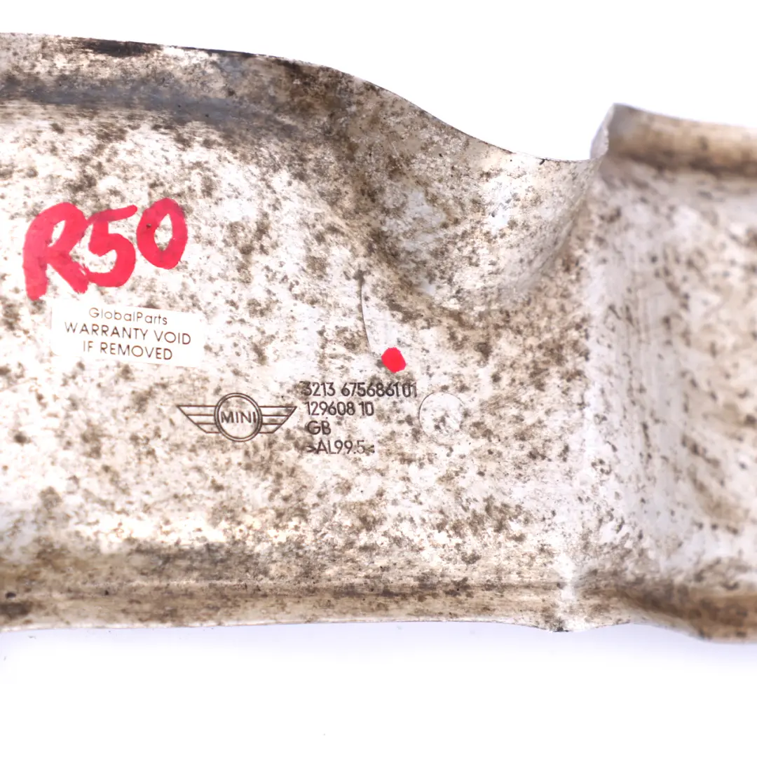 Osłona Termiczna Przekładni Kierowniczej do MINI R50 R52 R53 o numerze 6756861 MINI R50 R52 R53 Osłona Termiczna Przekładni Kierowniczej - SKU 6756861 - Numer Części 6756861