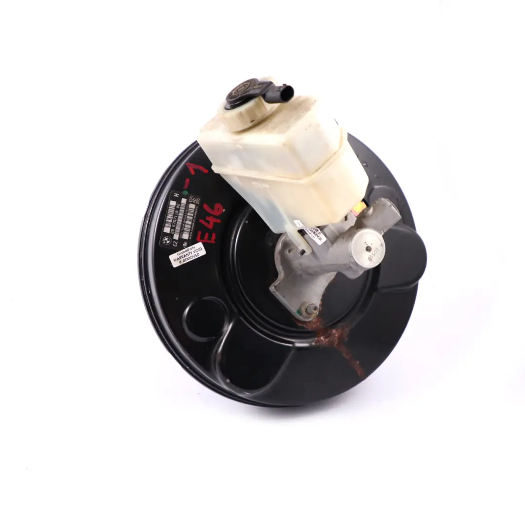 Brake Servo Unit Master Cylinder Expansion Tank to BMW 3 Series E46 with Part number 6757118 BMW 3 Series E46 Brake Servo Unit Master Cylinder Expansion Tank - SKU 6757118 - Part number 6757118