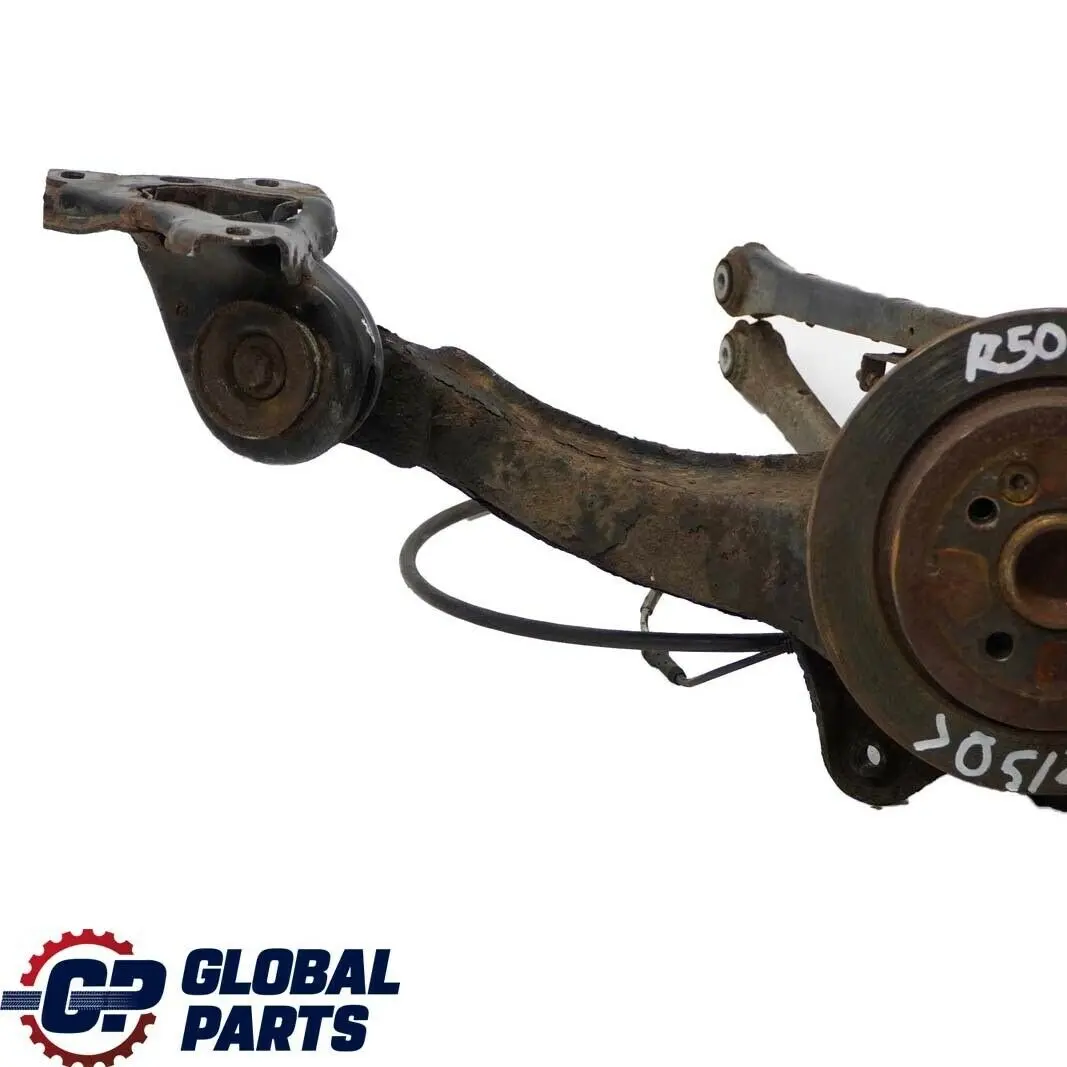 trasera izquierda Pierna Freno Suspension Hub para Mini Cooper R50 R52 R53 Cooper con número de pieza 6769025 Mini Cooper R50 R52 R53 Cooper trasera izquierda Pierna Freno Suspension Hub - SKU 6769025-1 - Número de pieza 6769025