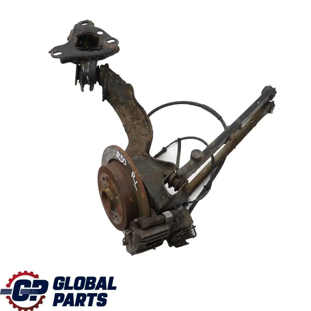 Left N/S Leg Brake Suspension Hub to Mini Cooper R50 R52 R53 Cooper Rear with Part number 6769025 Mini Cooper R50 R52 R53 Cooper Rear Left N/S Leg Brake Suspension Hub - SKU 6769025-1 - Part number 6769025