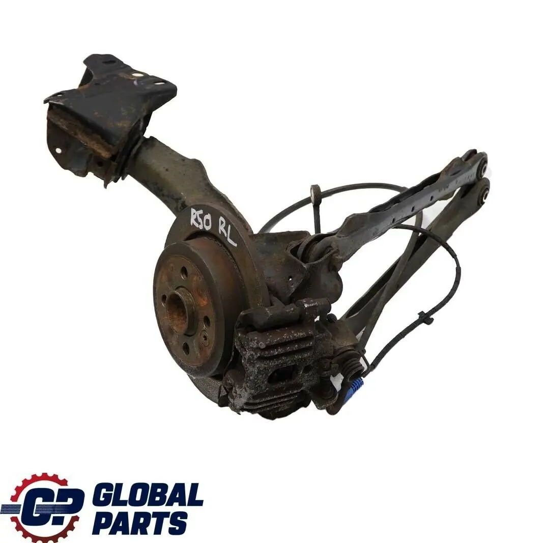 Mini Cooper R50 R53 Trasera Izquierda Pierna Freno Suspension Hub Set - SKU 6757159 - Número de pieza 6757159